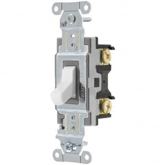 Hubbell Wiring Device-Kellems - Toggle Switches Switch Type: Medium Duty Switch Sequence: Off-On - Apex Tool & Supply
