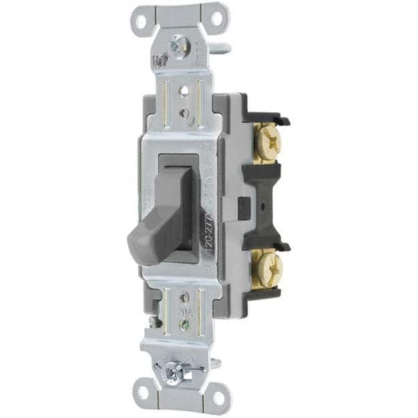 Hubbell Wiring Device-Kellems - Toggle Switches Switch Type: Medium Duty Switch Sequence: Off-On - Apex Tool & Supply