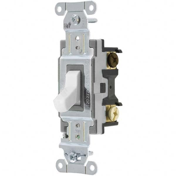 Hubbell Wiring Device-Kellems - Toggle Switches Switch Type: Medium Duty Switch Sequence: Off-On - Apex Tool & Supply