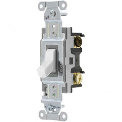 Hubbell Wiring Device-Kellems - Toggle Switches Switch Type: Medium Duty Switch Sequence: Off-On - Apex Tool & Supply