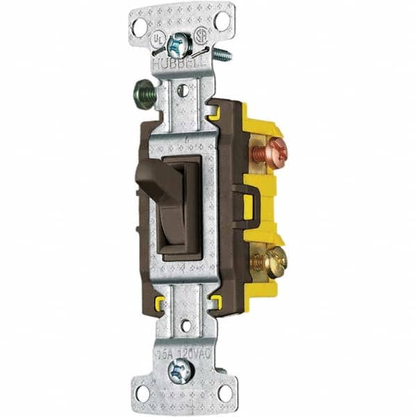 Hubbell Wiring Device-Kellems - Toggle Switches Switch Type: General Purpose Switch Sequence: Off-On - Apex Tool & Supply