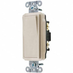 Hubbell Wiring Device-Kellems - Rocker Switches Switch Type: Medium Duty Switch Sequence: Off-On - Apex Tool & Supply