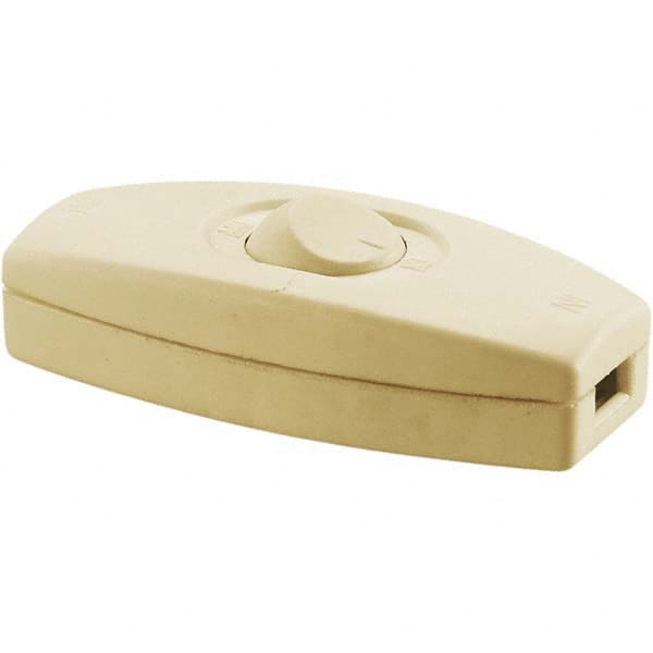 Hubbell Wiring Device-Kellems - Light Switch & Outlet Accessories Accessory Type: Cord Switch For Use With: #18 to #16 AWG SPT 1 and SPT 2 - Apex Tool & Supply