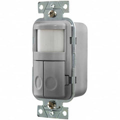 Hubbell Wiring Device-Kellems - Motion Sensing Wall Switches Switch Type: Vacancy Sensor Sensor Type: Infrared - Apex Tool & Supply