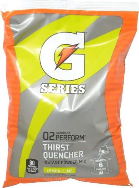 Gatorade - 51 oz Pack Lemon-Lime Activity Drink - Powdered, Yields 6 Gal - Apex Tool & Supply