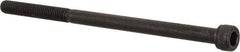 Value Collection - #10-32 UNF Hex Socket Drive, Socket Cap Screw - Alloy Steel, Black Oxide Finish, Partially Threaded, 3-1/2" Length Under Head - Apex Tool & Supply