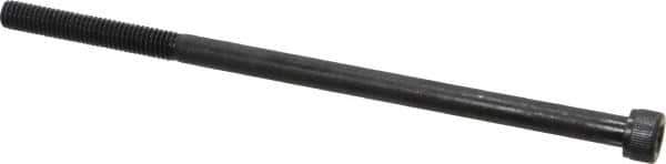 Value Collection - #10-32 UNF Hex Socket Drive, Socket Cap Screw - Alloy Steel, Black Oxide Finish, Partially Threaded, 4" Length Under Head - Apex Tool & Supply
