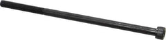 Value Collection - #10-32 UNF Hex Socket Drive, Socket Cap Screw - Alloy Steel, Black Oxide Finish, Partially Threaded, 4" Length Under Head - Apex Tool & Supply