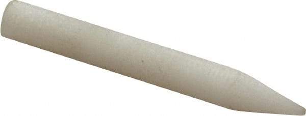 Norton - 1" Long x 1/8" Wide Novaculite Sharpening Stone - Point, Extra Fine Grade - Apex Tool & Supply