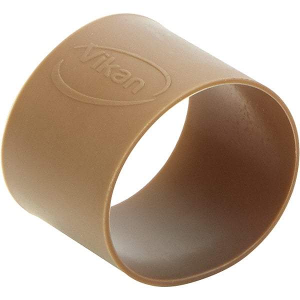 Vikan - 1-1/2" Long Rubber Band - Silicone Rubber, For Use with Colored Coded Handles - Apex Tool & Supply