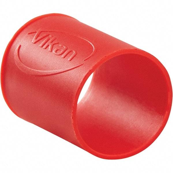 Vikan - 1" Long Rubber Band - Silicone Rubber, For Use with Colored Coded Handles - Apex Tool & Supply
