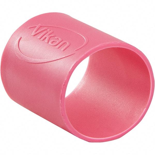 Vikan - 1" Long Rubber Band - Silicone Rubber, For Use with Colored Coded Handles - Apex Tool & Supply