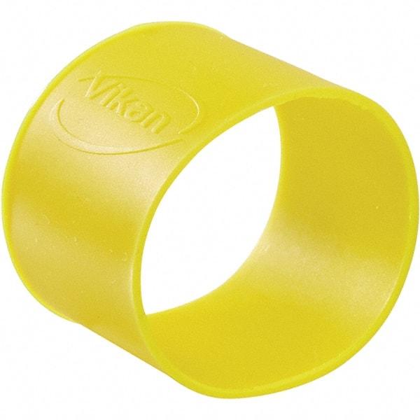Vikan - 1-1/2" Long Rubber Band - Silicone Rubber, For Use with Colored Coded Handles - Apex Tool & Supply