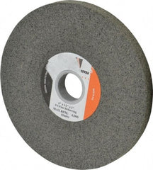 Standard Abrasives - 6" Diam, 1/2" Face Width, 1" Center Hole, Fine Grade, Silicon Carbide Deburring Wheel - Convolute, Hard Density 9 Grade, 6,000 RPM - Apex Tool & Supply