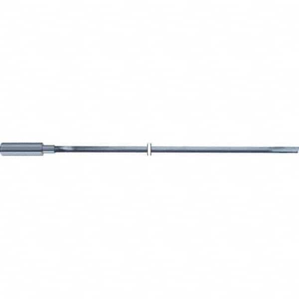 Guhring - Letter G, 45mm Flute Length, 42.03mm Depth of Cut, Solid Carbide Shank, Single Flute Gun Drill - Apex Tool & Supply