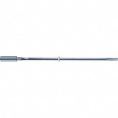 Guhring - Letter G, 45mm Flute Length, 42.03mm Depth of Cut, Solid Carbide Shank, Single Flute Gun Drill - Apex Tool & Supply