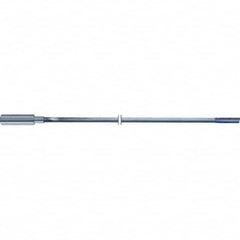 Guhring - 11/64", 485mm Flute Length, 478.45mm Depth of Cut, Solid Carbide Shank, Single Flute Gun Drill - Apex Tool & Supply
