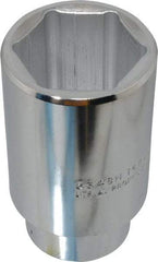Proto - 1-1/2", 1/2" Drive, Deep Hand Socket - 6 Points, 3-1/2" OAL - Apex Tool & Supply