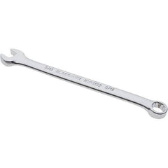 Blackhawk by Proto - 5/16" 12 Point Offset Combination Wrench - 15° Offset Angle, 11" OAL, Steel, Satin Finish - Apex Tool & Supply