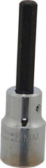 Proto - 1/2" Drive, 8mm Hex Bit Socket - 3-1/4" OAL - Apex Tool & Supply