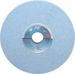 Norton - 8" Diam x 1-1/4" Hole x 3/4" Thick, I Hardness, 46 Grit Surface Grinding Wheel - Ceramic, Type 1, Coarse Grade, 3,105 Max RPM, Vitrified Bond, No Recess - Apex Tool & Supply