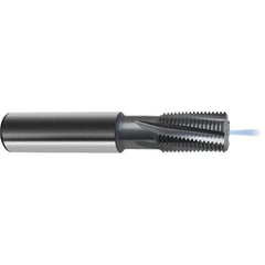 Guhring - 7/8-18 UNC/UNF , 15.95mm Cut Diam, 5 Flute Solid Carbide Helical Flute Thread Mill - Internal Thread, 25mm LOC, 90mm OAL, 16mm Shank Diam - Apex Tool & Supply