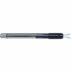 Guhring - 3/4-16 UNF 2BX H10/H11 Thread Limit Modified Bottoming Thread Forming Tap - High Speed Steel, TiCN Finish, 4.331" OAL, Right Hand Thread, Series 4380 - Apex Tool & Supply