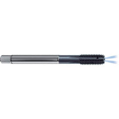 Guhring - 5/16-24 UNF 2BX H7/H8 Thread Limit Modified Bottoming Thread Forming Tap - High Speed Steel, TiCN Finish, 3.543" OAL, Right Hand Thread, Series 4380 - Apex Tool & Supply