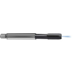 Guhring - 7/8-9 UNC 2BX 5 Flute TiCN Finish High Speed Steel Straight Flute Standard Hand Tap - Modified Bottoming, Right Hand Thread, 5.5118" OAL, H7/H8 Limit, Through Coolant - Apex Tool & Supply