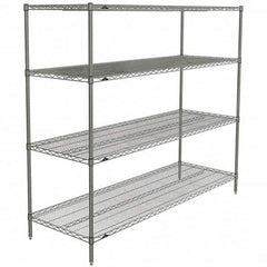 Metro - 2,000 Lb Capacity 4 Shelf Wire Shelving - Starter Unit - Apex Tool & Supply