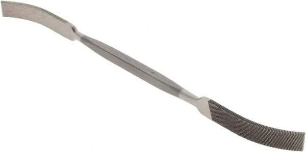 Grobet - 7" Riffler Precision Swiss Pattern File - Silversmith's Handle - Apex Tool & Supply