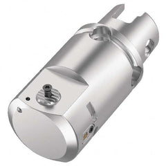 Kennametal - 80mm Body Diam, Manual Single Cutter Boring Head - Apex Tool & Supply