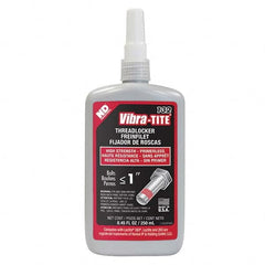 Vibra-Tite - 250 mL Bottle, Red, High Strength Primerless Threadlocker - Apex Tool & Supply