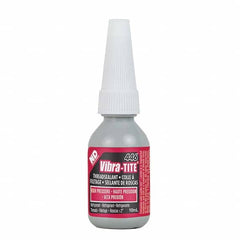 Vibra-Tite - 10 mL Bottle, Red, Refrigerant - High Pressure Thread Sealant - Apex Tool & Supply