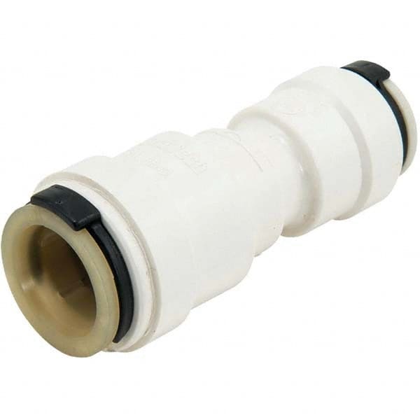 Watts - Plastic Push-To-Connect Tube Fittings Type: Union Connector Tube Outside Diameter (mm): 12.7x 9.5 - Apex Tool & Supply