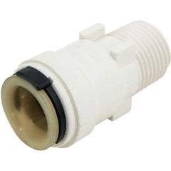 Watts - Plastic Push-To-Connect Tube Fittings Type: Union Connector Tube Outside Diameter (mm): 12.7 x 19.05 - Apex Tool & Supply