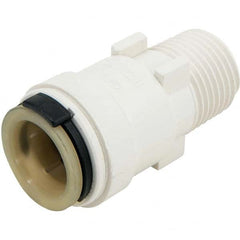 Watts - Plastic Push-To-Connect Tube Fittings Type: Union Connector Tube Outside Diameter (mm): 25.4 x 25.4 - Apex Tool & Supply