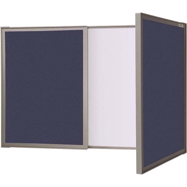 Ghent - Whiteboards & Magnetic Dry Erase Boards Type: Dry Erase/Fabric Height (Inch): 24 - Apex Tool & Supply