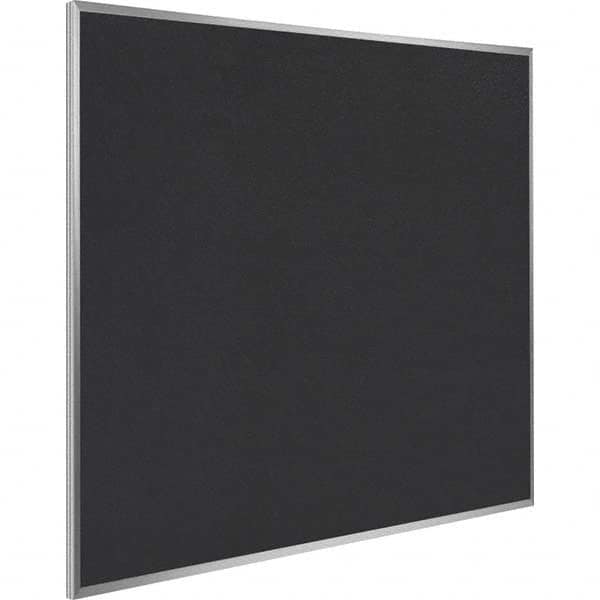 Ghent - Cork Bulletin Boards Style: Recycled Rubber Tack Bulletin Board Color: Black - Apex Tool & Supply
