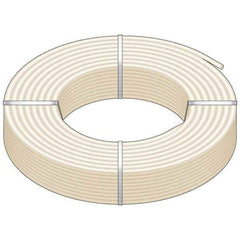 Mueller Industries - 0.862" ID x 1-1/8" OD, 100' Long, PEX-A Tube - Natural with Blue Print, 100 Max psi - Apex Tool & Supply