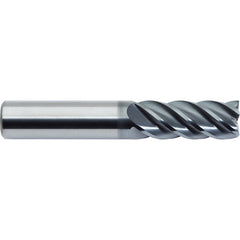 M.A. Ford - Square End Mills; Mill Diameter (Inch): 3/4 ; Mill Diameter (Decimal Inch): 0.7500 ; Number of Flutes: 5 ; Length of Cut (Inch): 3-1/4 ; Length of Cut (Decimal Inch): 3.2500 ; Material: Solid Carbide - Exact Industrial Supply