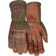 MCR Safety - Size XL Goatskin Work Gloves - Apex Tool & Supply