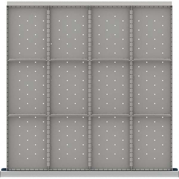 LISTA - 12-Compartment Drawer Divider Layout for 3.15" High Drawers - Apex Tool & Supply