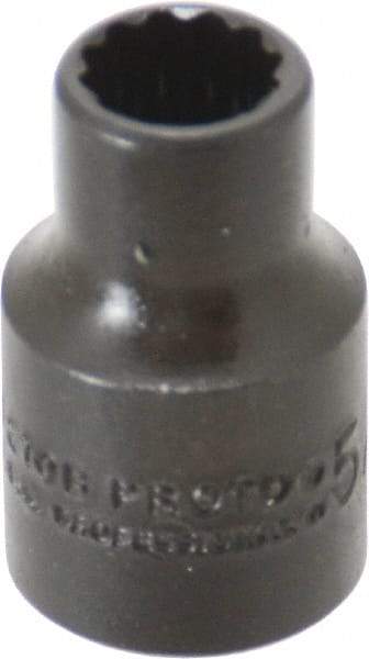 Proto - 5/16", 3/8" Drive, Standard Hand Socket - 12 Points, 1-3/32" OAL, Alloy Steel, Black Finish - Apex Tool & Supply