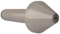 Riten - 3-1/2" Head Diam, Hardened Tool Steel Bull Nose Point Solid Dead Center - 5MT Morse Taper, 3-1/2" Point Diam, 2.155" Point Length - Apex Tool & Supply