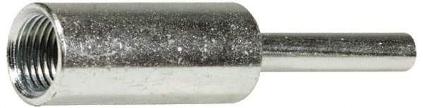 Merit Abrasives - Bore Polisher Mandrel - 1/2-20 Thread, for Use with B4 Series - Apex Tool & Supply