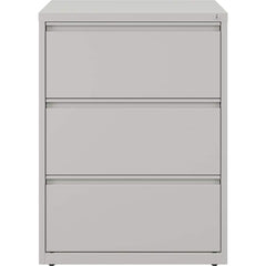 File Cabinets & Accessories; File Cabinet Type: Horizontal; Color: Light Gray; Material: Steel; Number Of Drawers: 3.000