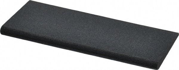 Norton - 4-1/2" Long x 1-3/4" Diam x 1/4" Thick, Silicon Carbide Sharpening Stone - Round Edge Slip, Medium Grade - Apex Tool & Supply