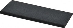 Norton - 4-1/2" Long x 1-3/4" Diam x 1/4" Thick, Silicon Carbide Sharpening Stone - Round Edge Slip, Medium Grade - Apex Tool & Supply