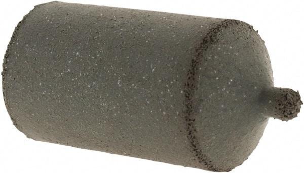 Cratex - 1" Max Diam x 1-3/4" Long, Cone, Rubberized Point - Coarse Grade, Silicon Carbide, 1/4" Arbor Hole, Unmounted - Apex Tool & Supply